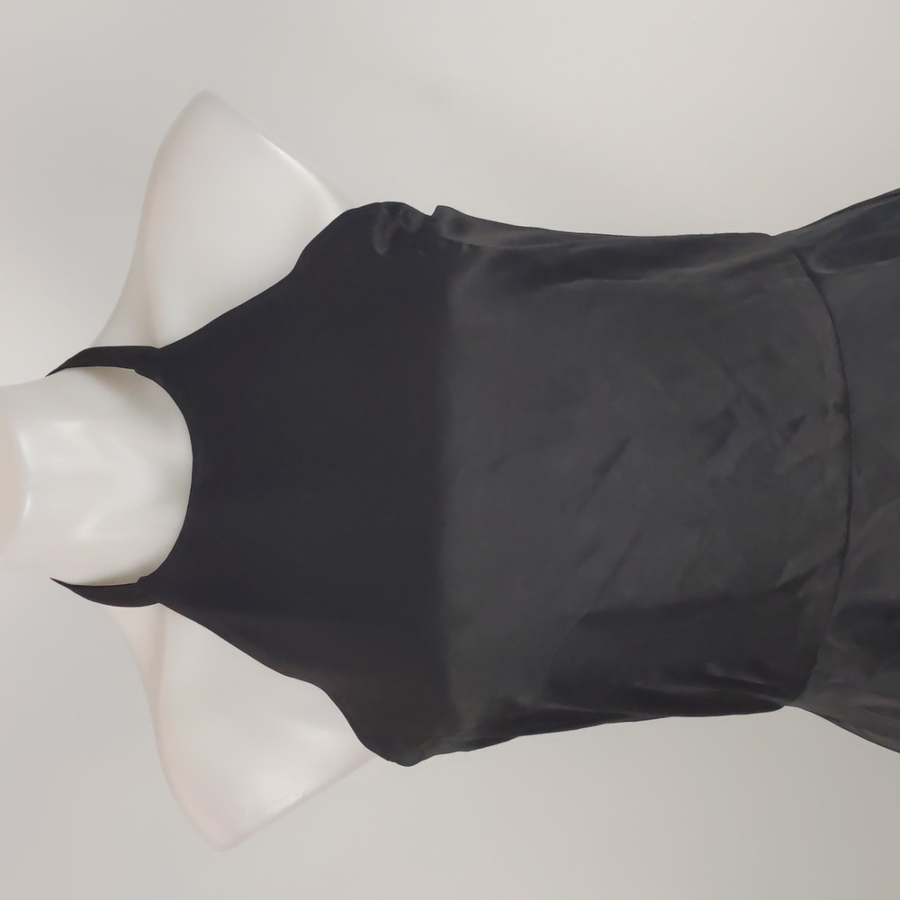 Pink Stitch Women's Dress Size 12 Black Fit & Flare Halter Neck Zip Boning NEW - Picture 3 of 16